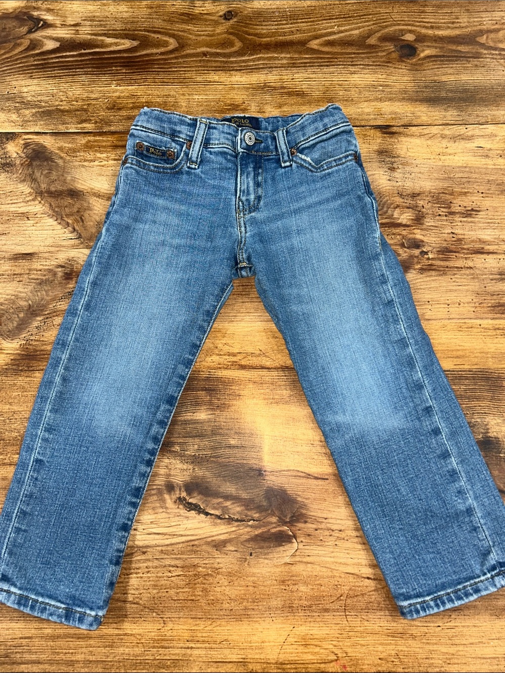 Polo by Ralph Lauren Toddler Boys ‘Hampton Straight’ Blue Jeans 3T
